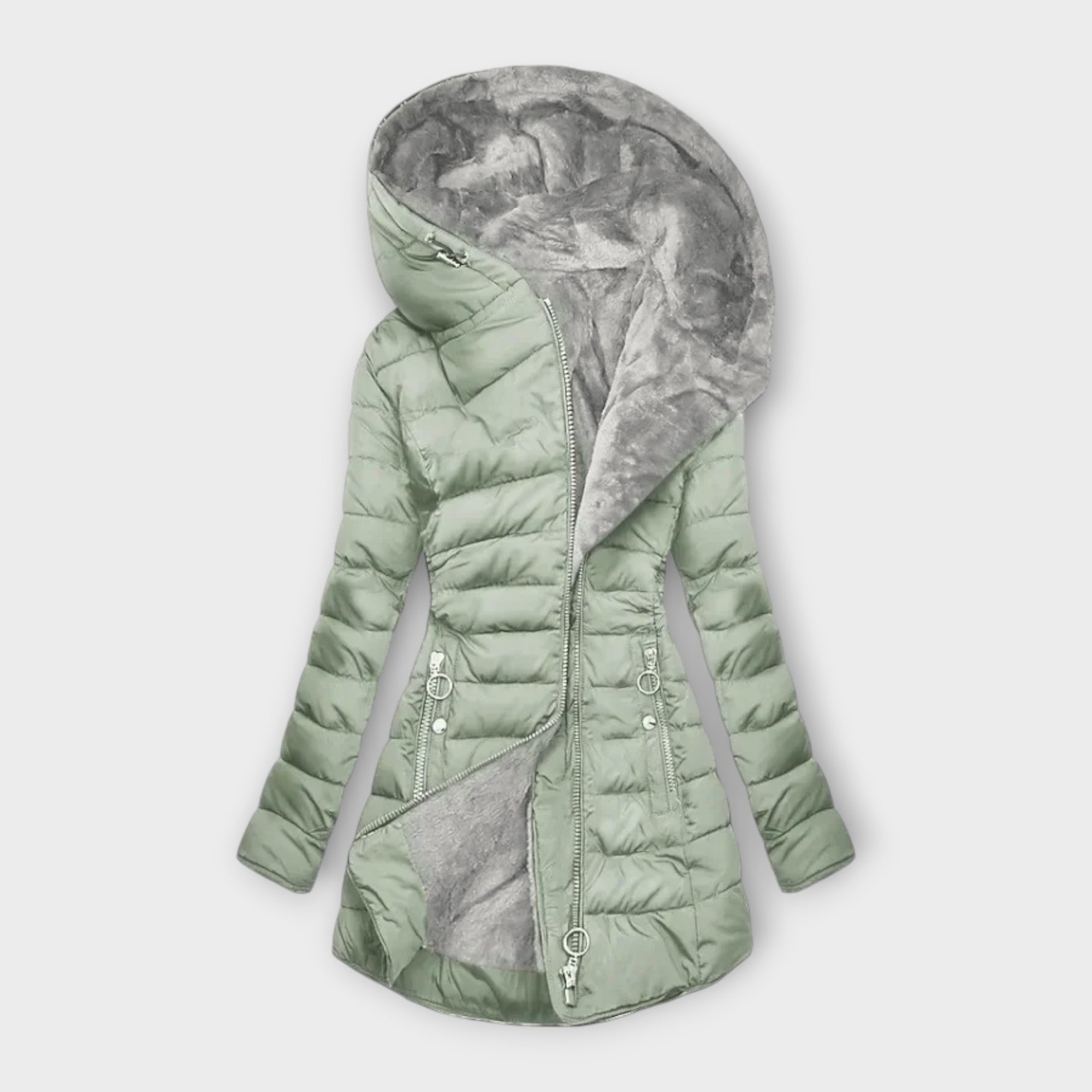GISÈLE™ | Manteau d’Hiver Chaud avec Doublure Éco-Fleece
