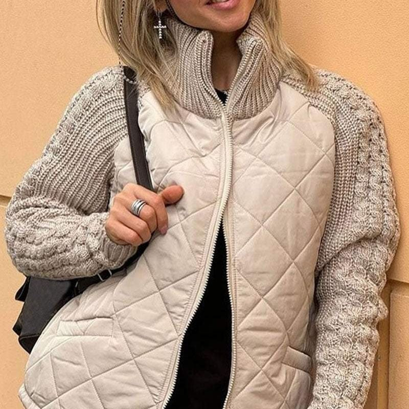 VICTORIA | Veste en polaire tricot décontractée