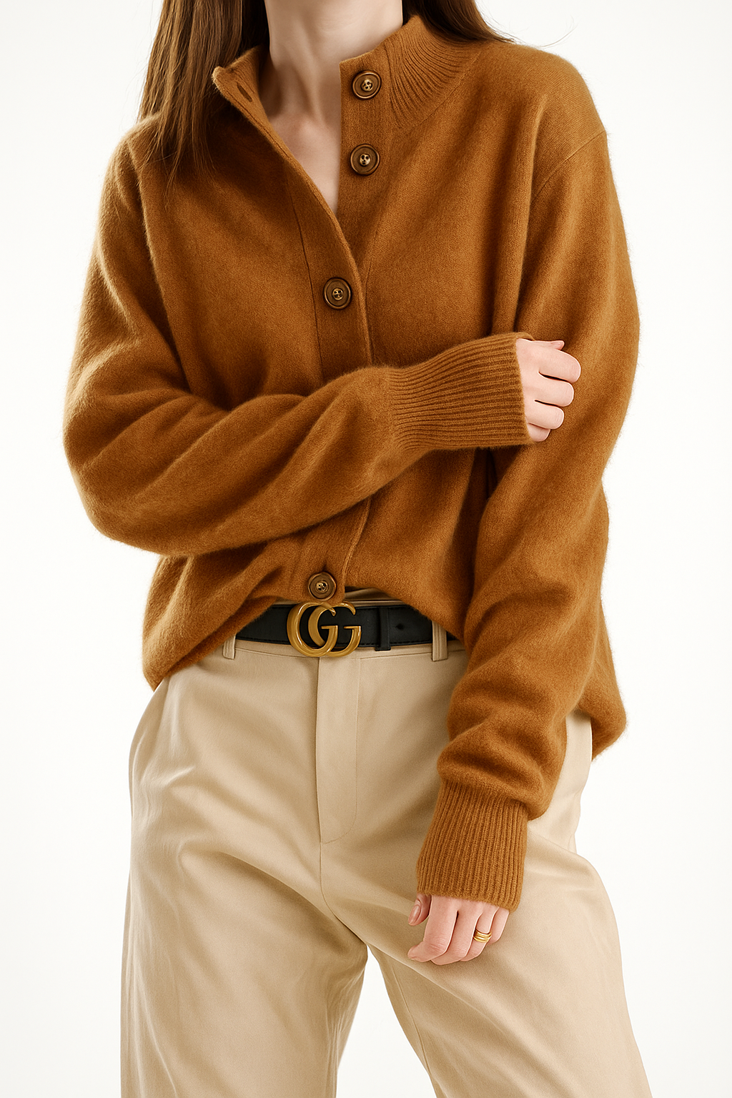 Valenza™ | Cardigan Élégant en Maille Douce