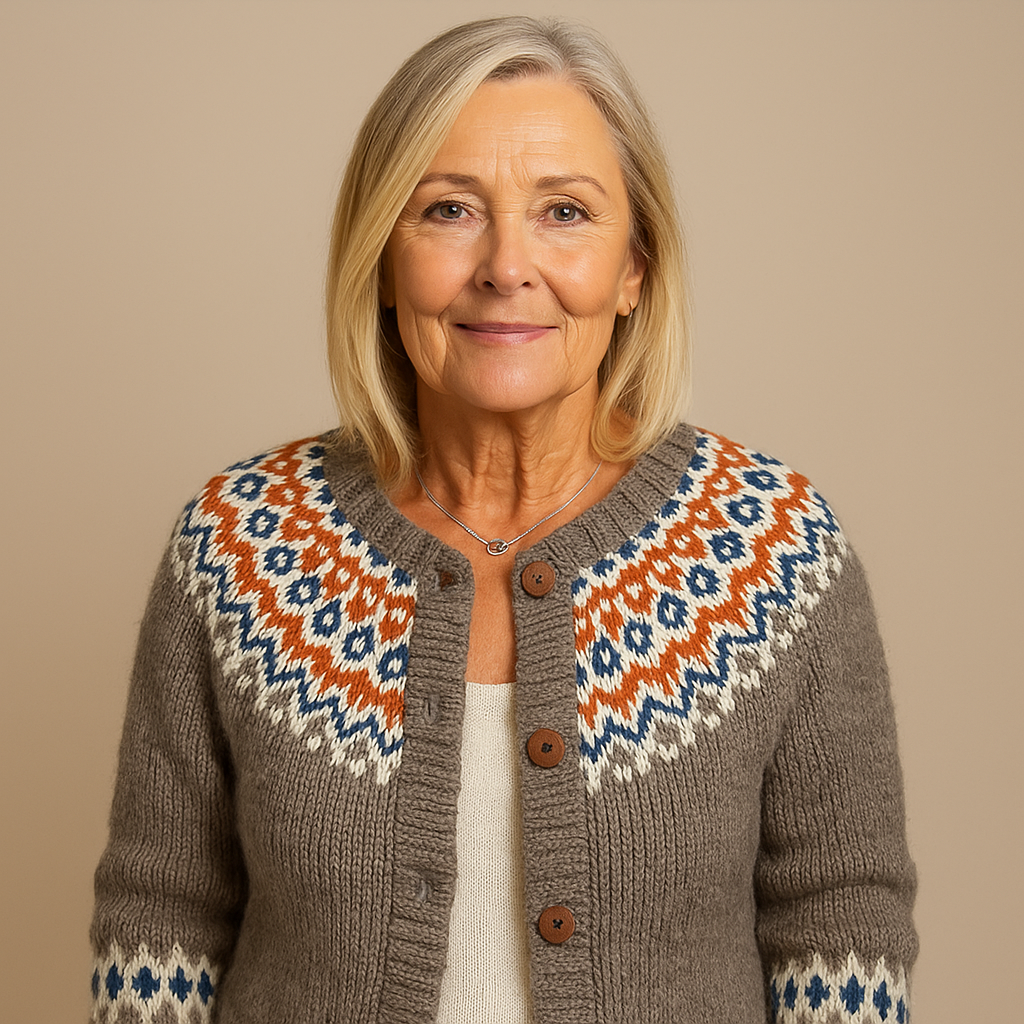 SAELA™ | Cardigan Islandais Classique