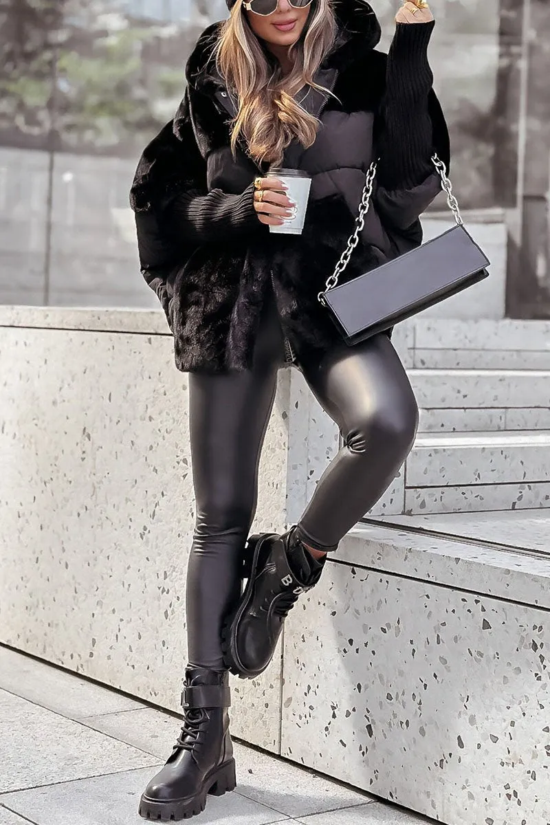 MARISA | Manteau d'hiver multicolore pour femme