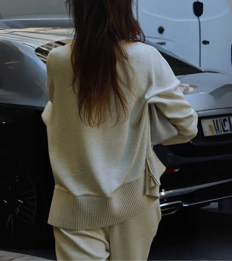 LISE-ANNE™ | Ensemble Lounge Tricoté Premium Deux-Pièces