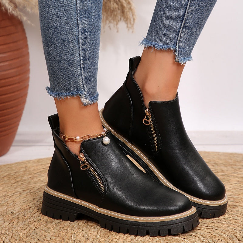 ZARA™ | Bottines Élégantes & Confort Absolu pour Toute la Journée