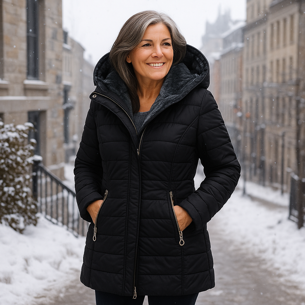 GISÈLE™ | Manteau d’Hiver Chaud avec Doublure Éco-Fleece