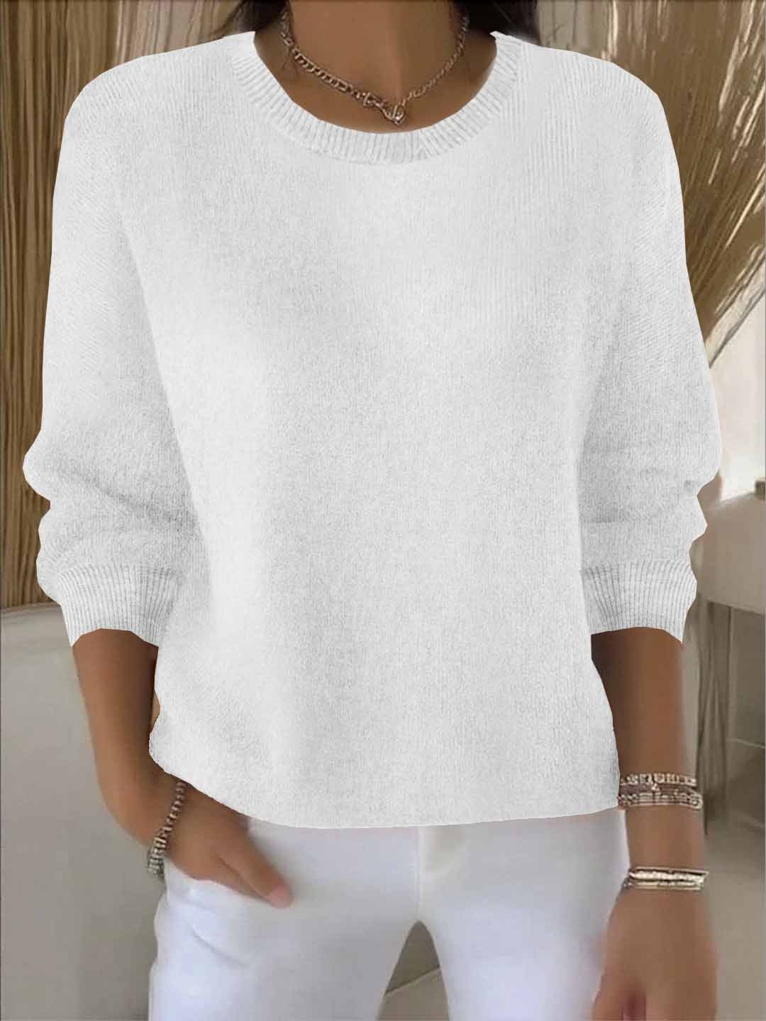 DENISE™ | Pull Douillet & Élégance Maturesse
