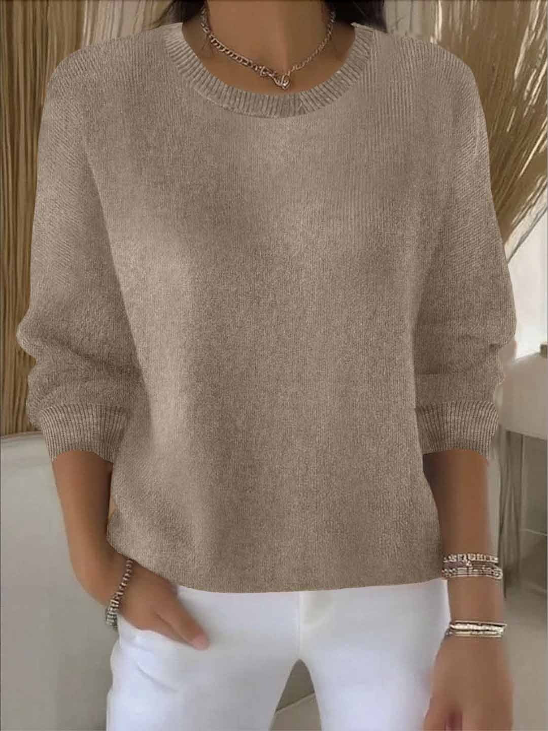 DENISE™ | Pull Douillet & Élégance Maturesse