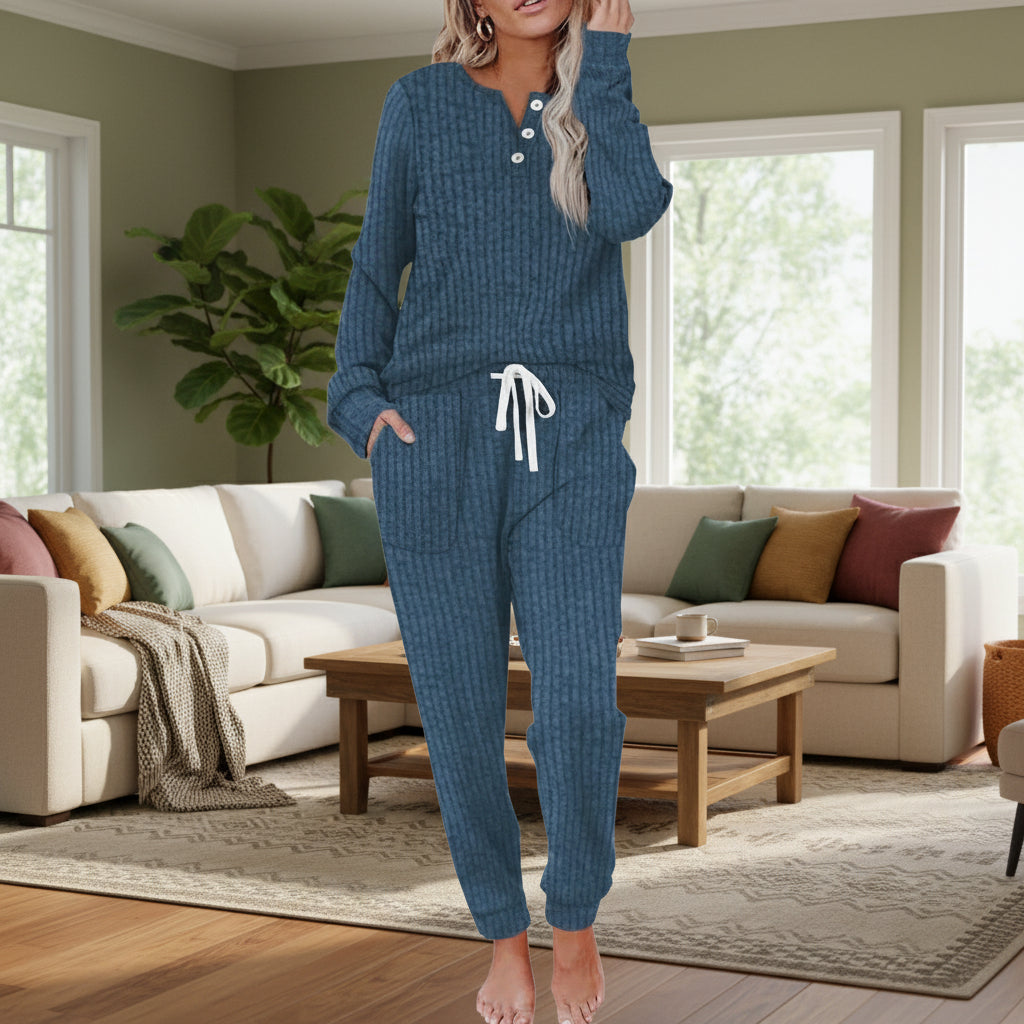 Brenda™ | Ensemble Loungewear Deux Pièces Confort Absolu