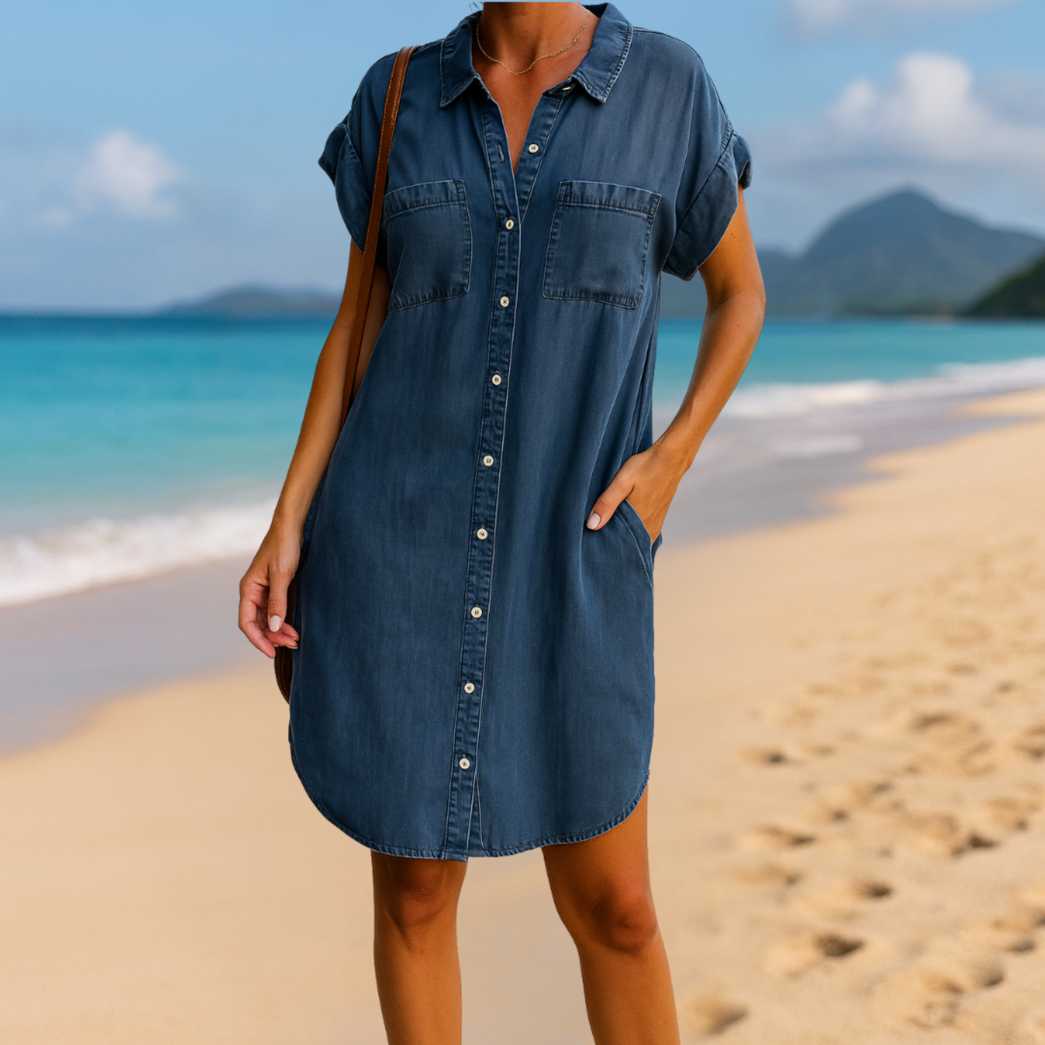 STEFANIE | Robe en jean