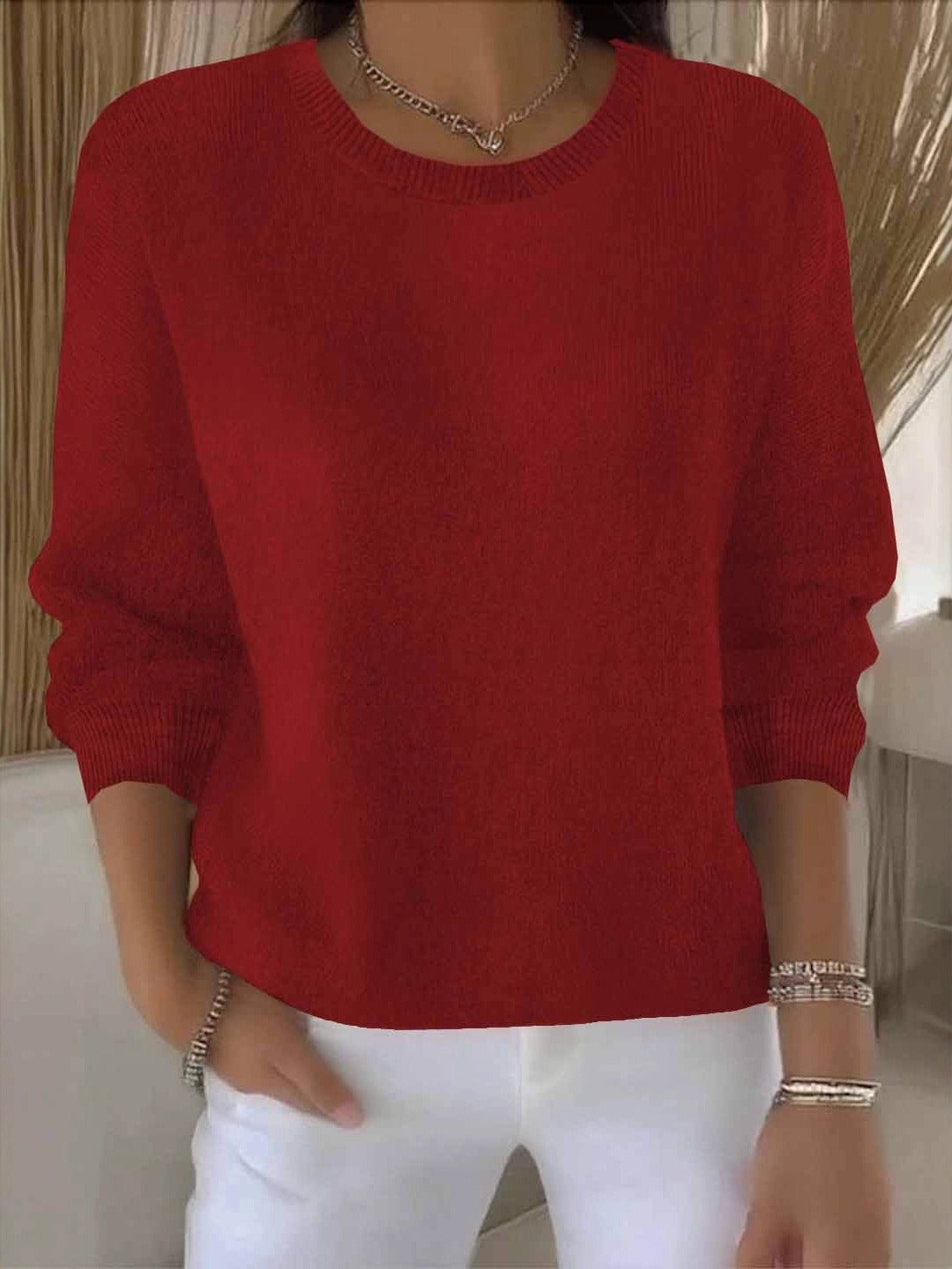 DENISE™ | Pull Douillet & Élégance Maturesse