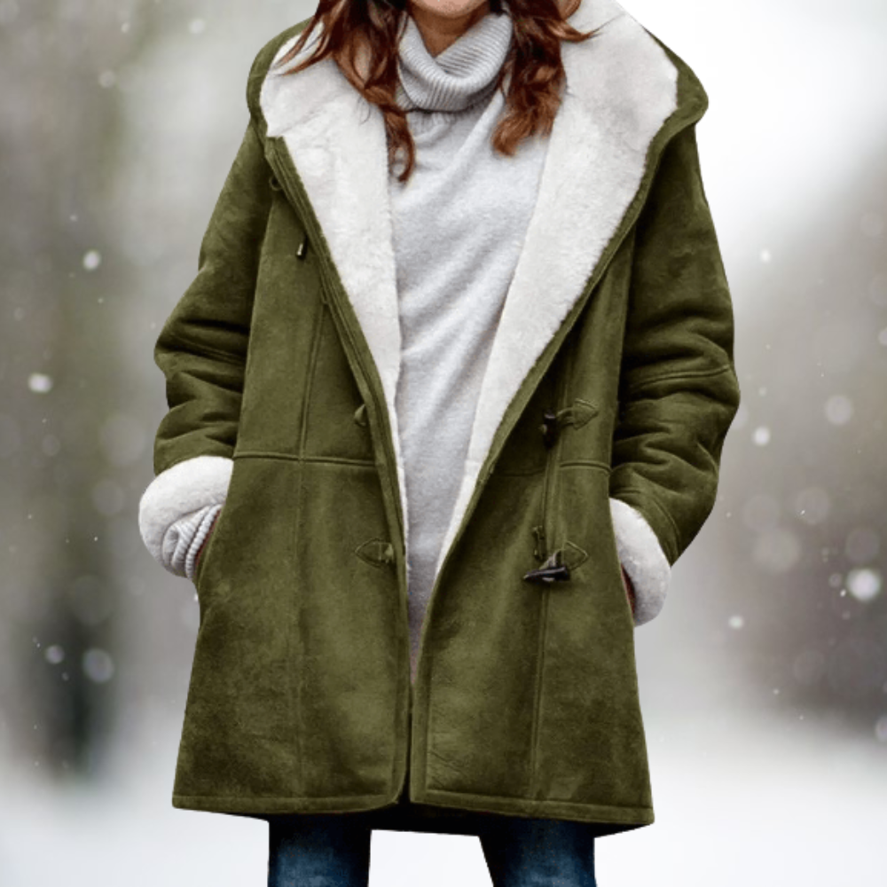 LIDIA™ | Manteau d’Hiver Sherpa Douillet