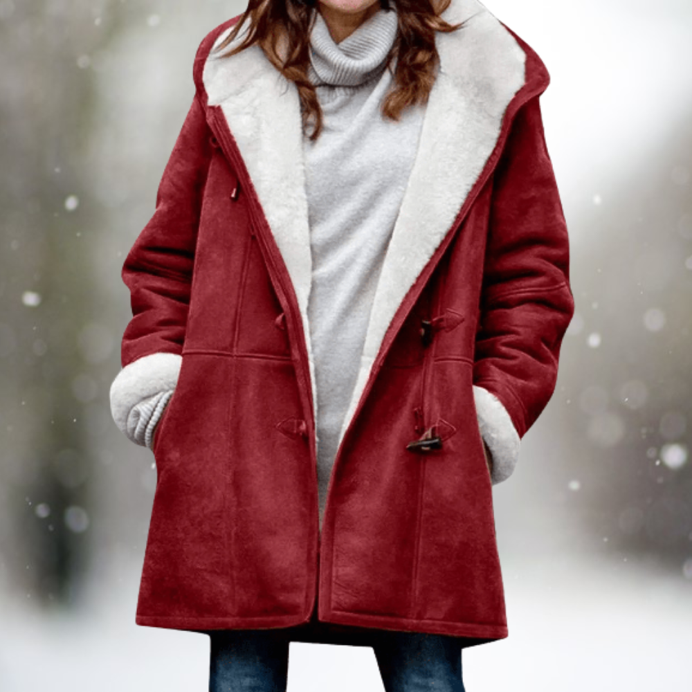 LIDIA™ | Manteau d’Hiver Sherpa Douillet