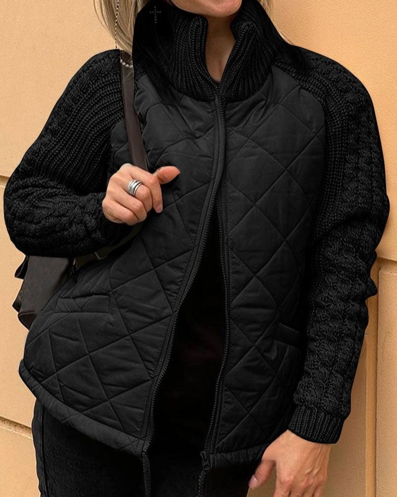 VICTORIA | Veste en polaire tricot décontractée