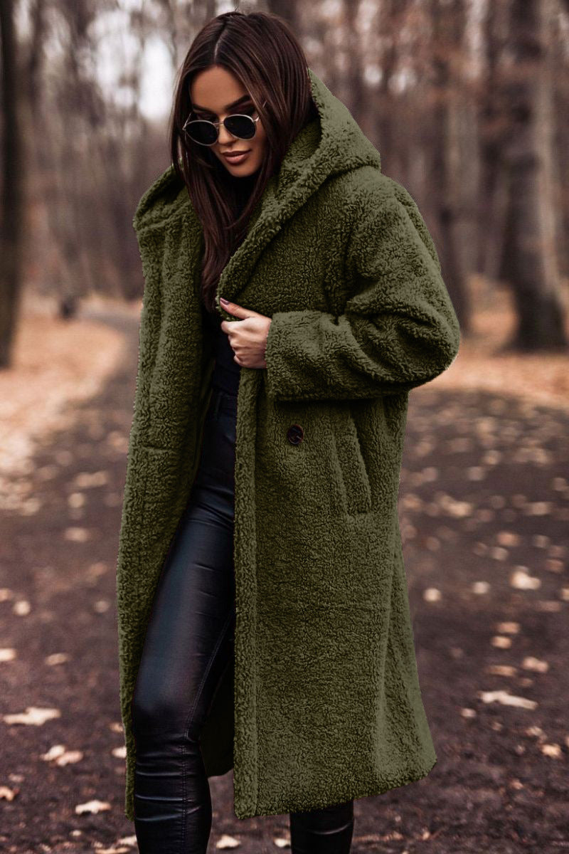 Rina | Manteau d’hiver en fleece douillet