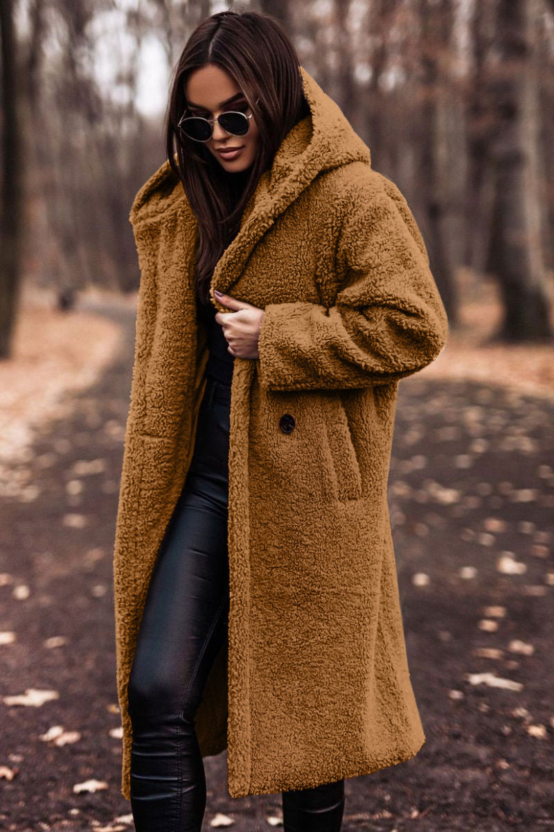 Rina | Manteau d’hiver en fleece douillet