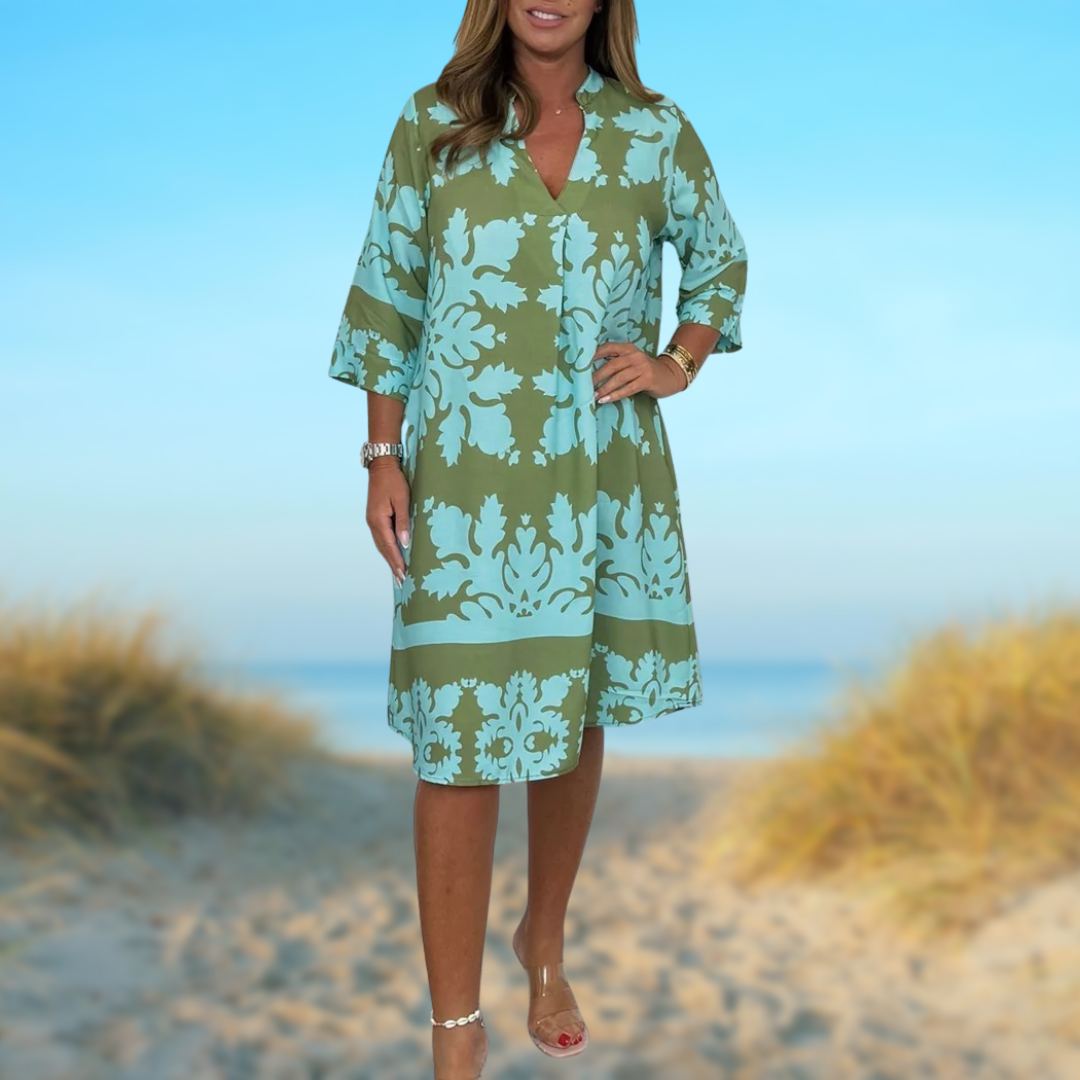 CELESTE | Robe de Printemps Éclatante