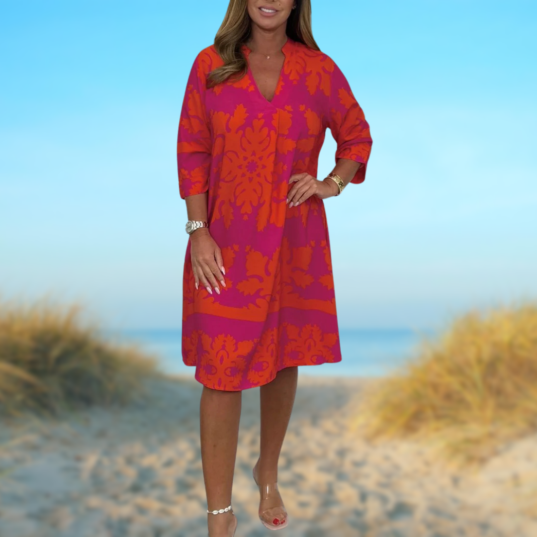 CELESTE | Robe de Printemps Éclatante