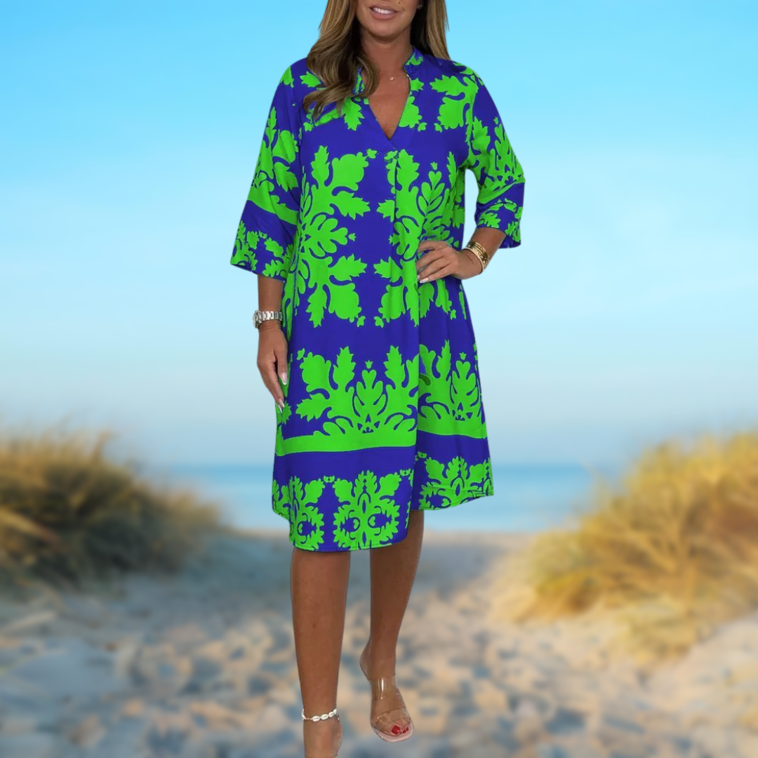 CELESTE | Robe de Printemps Éclatante