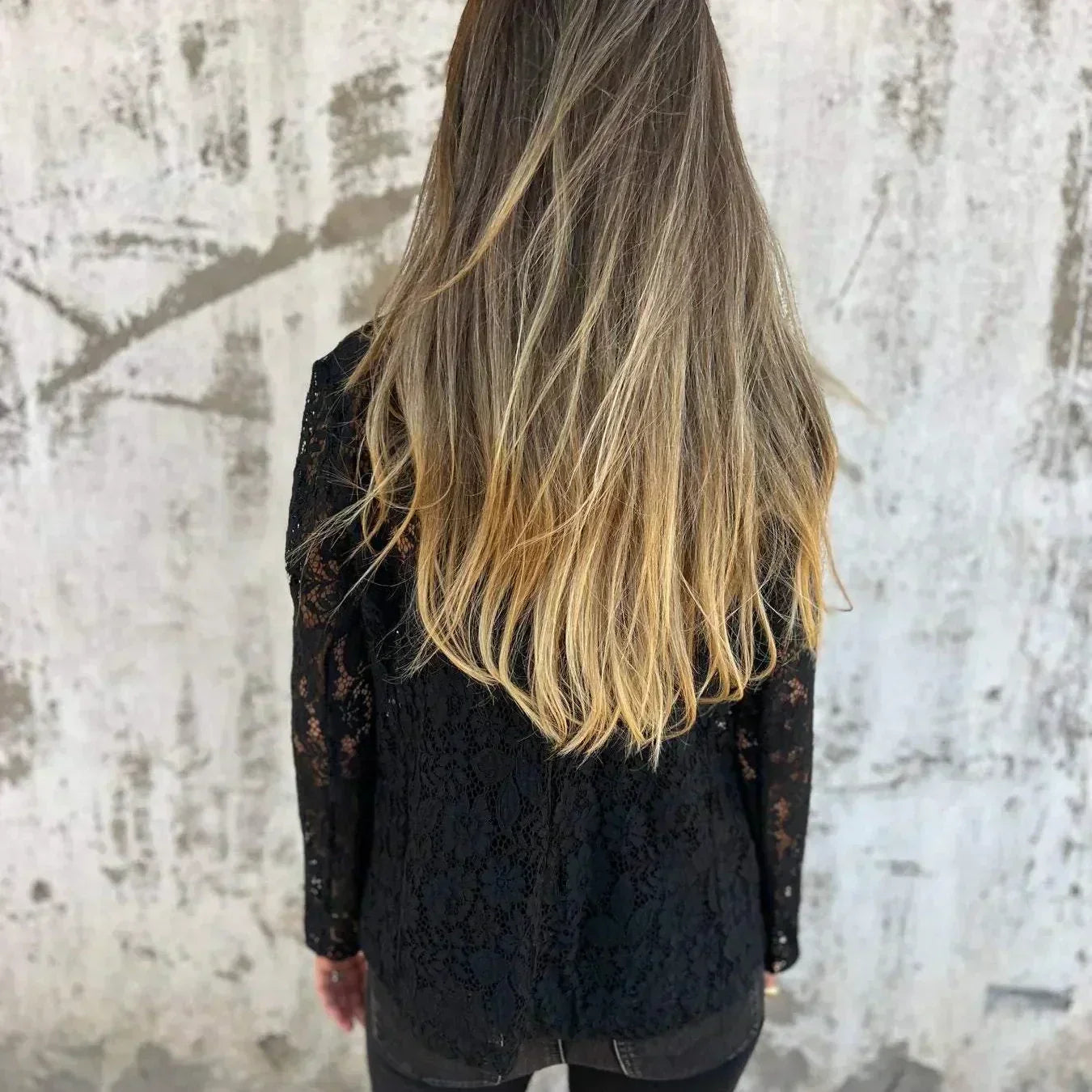 SELMA | Blazer en Dentelle Intégrale et Maille