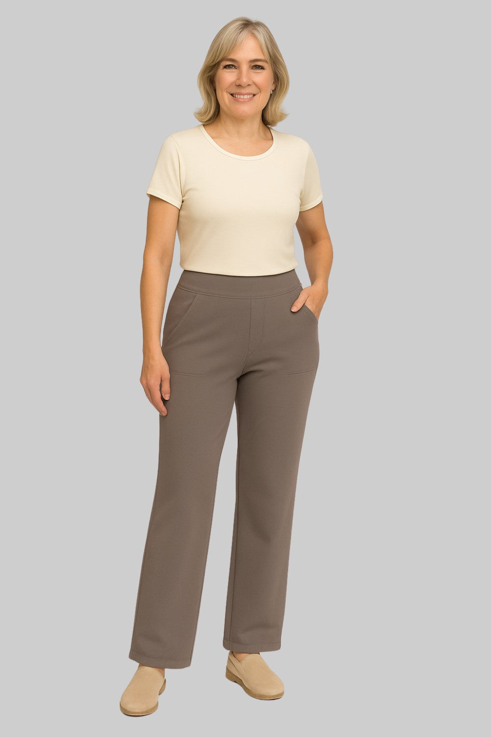 Camila™ | Pantalon élégant en jersey doux