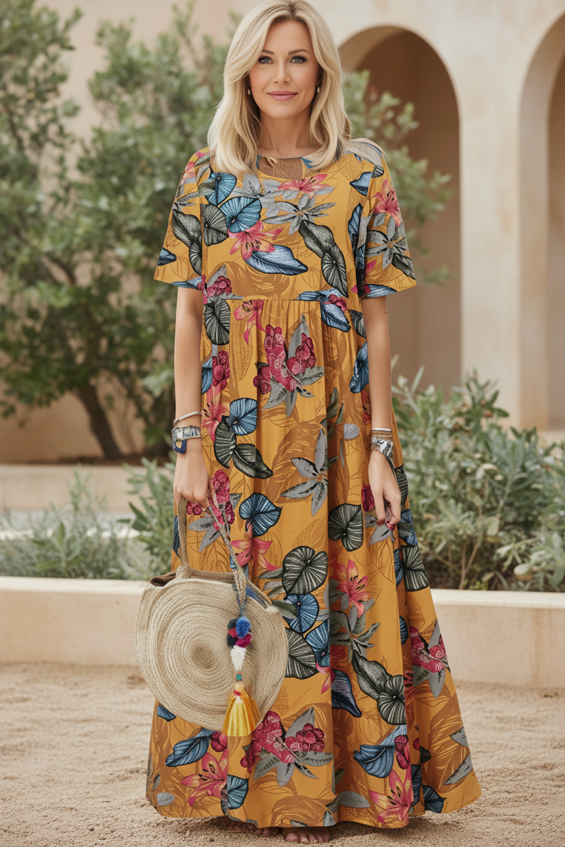 LEONORA - FLORAL DRESS