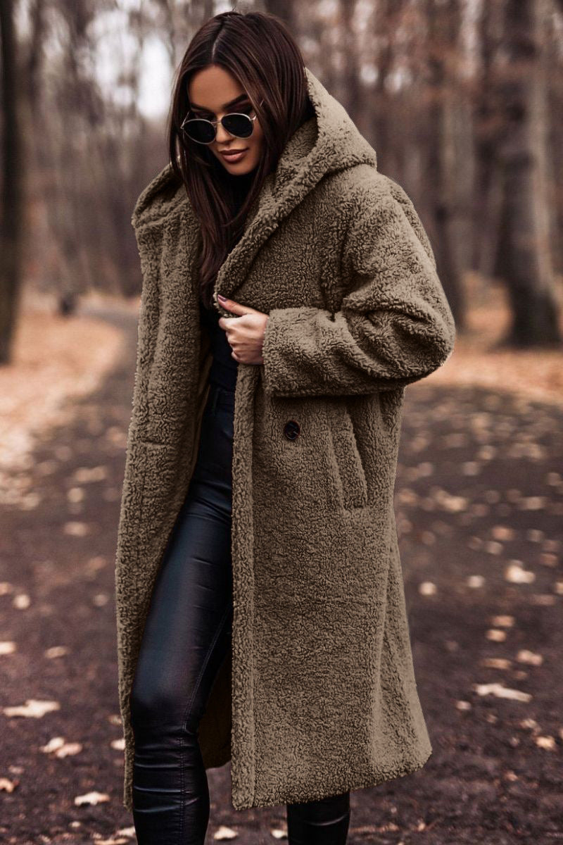 Rina | Manteau d’hiver en fleece douillet