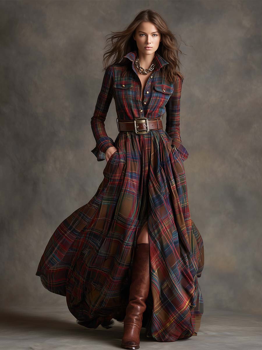 Scarlett | Robe ceinturée