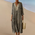 ELARA™ | ROBE MAXI MONOCHROME