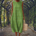 Ginevra™ | Sleeveless Pocket Maxi Dress