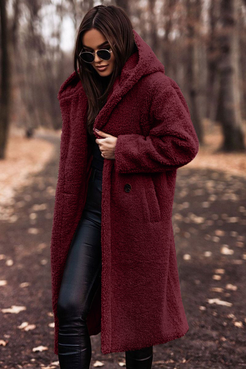 Rina | Manteau d’hiver en fleece douillet