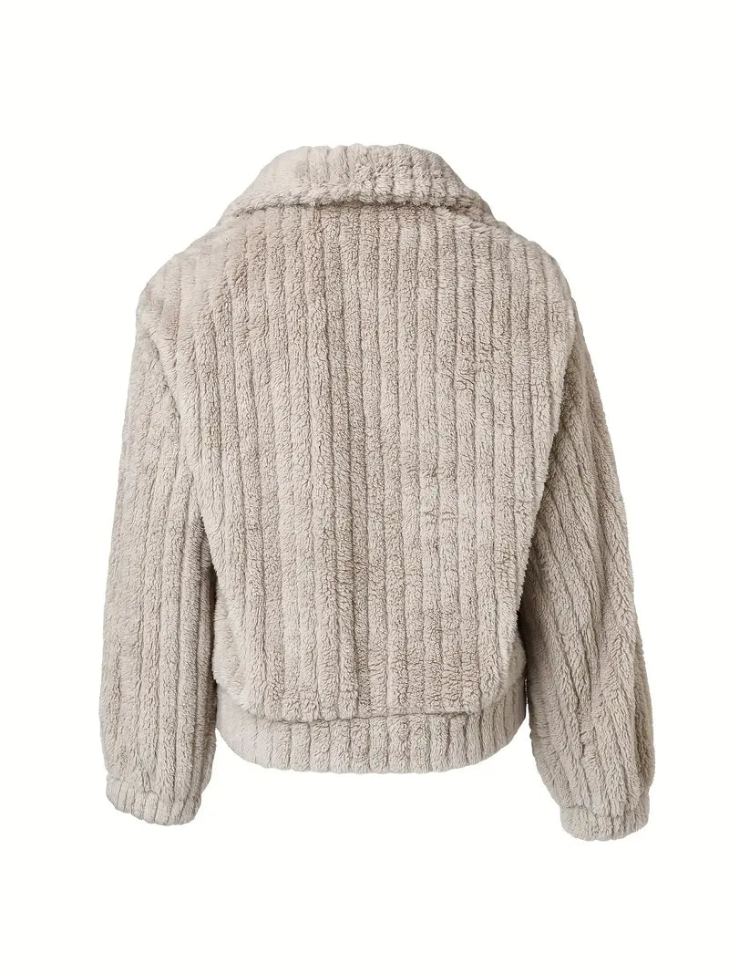 ARLETTE™ | Veste Peluche Élégante