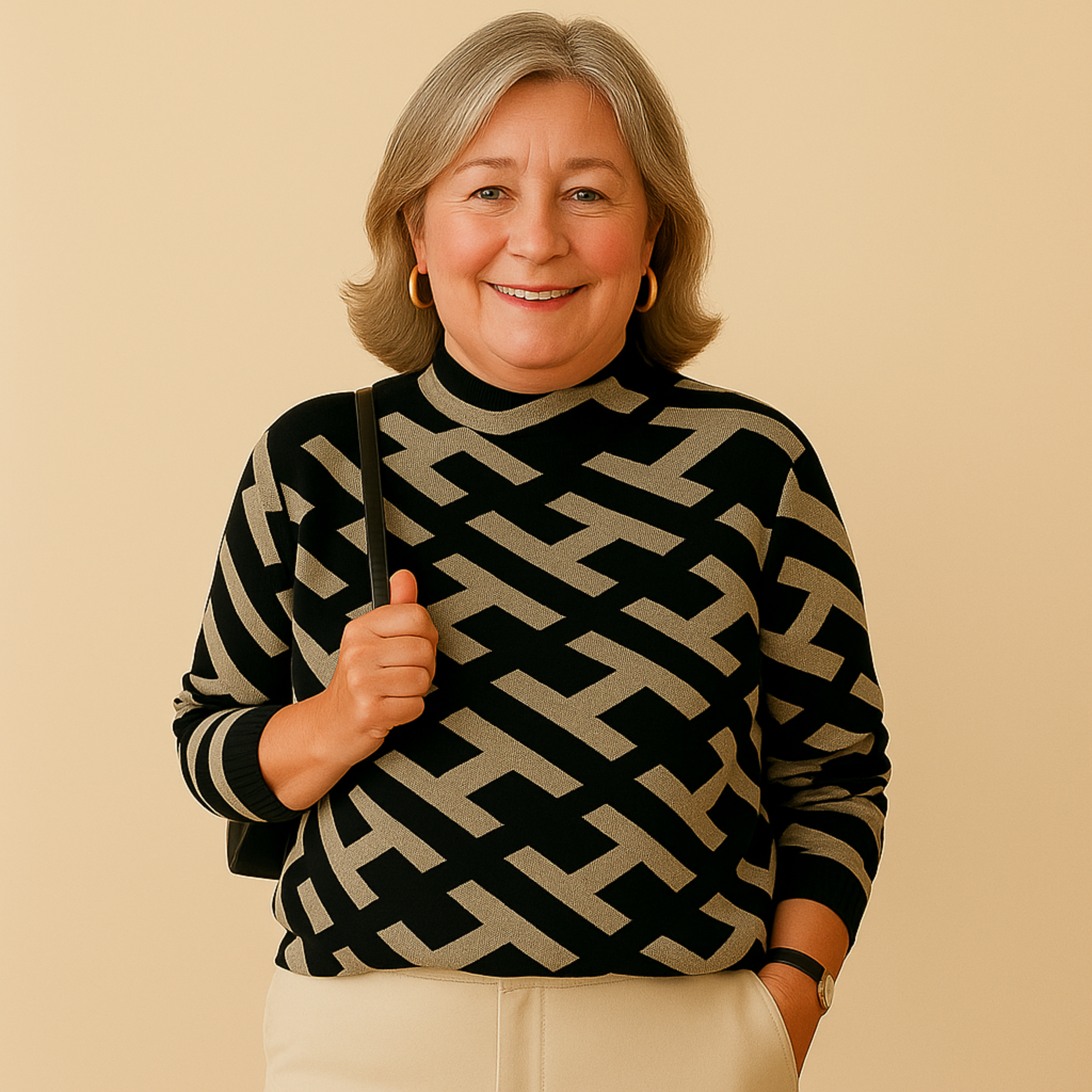 LAUREN™ | Chandail Élégant & Confort Moderne