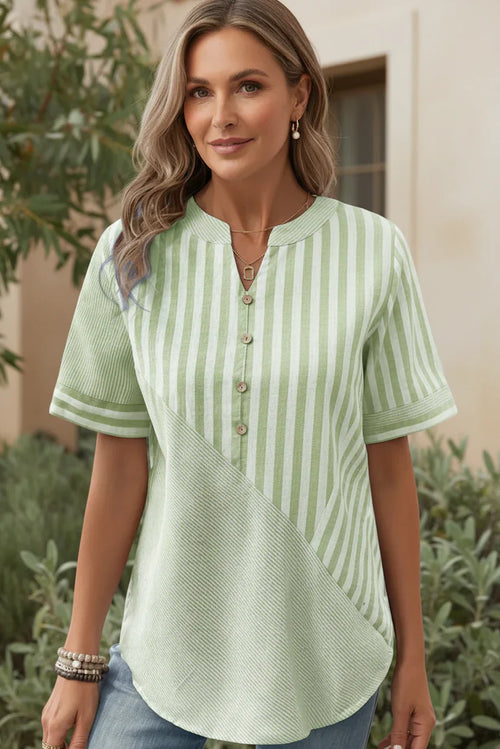ANNA - BLOUSE WITH UNIQUE PRINT