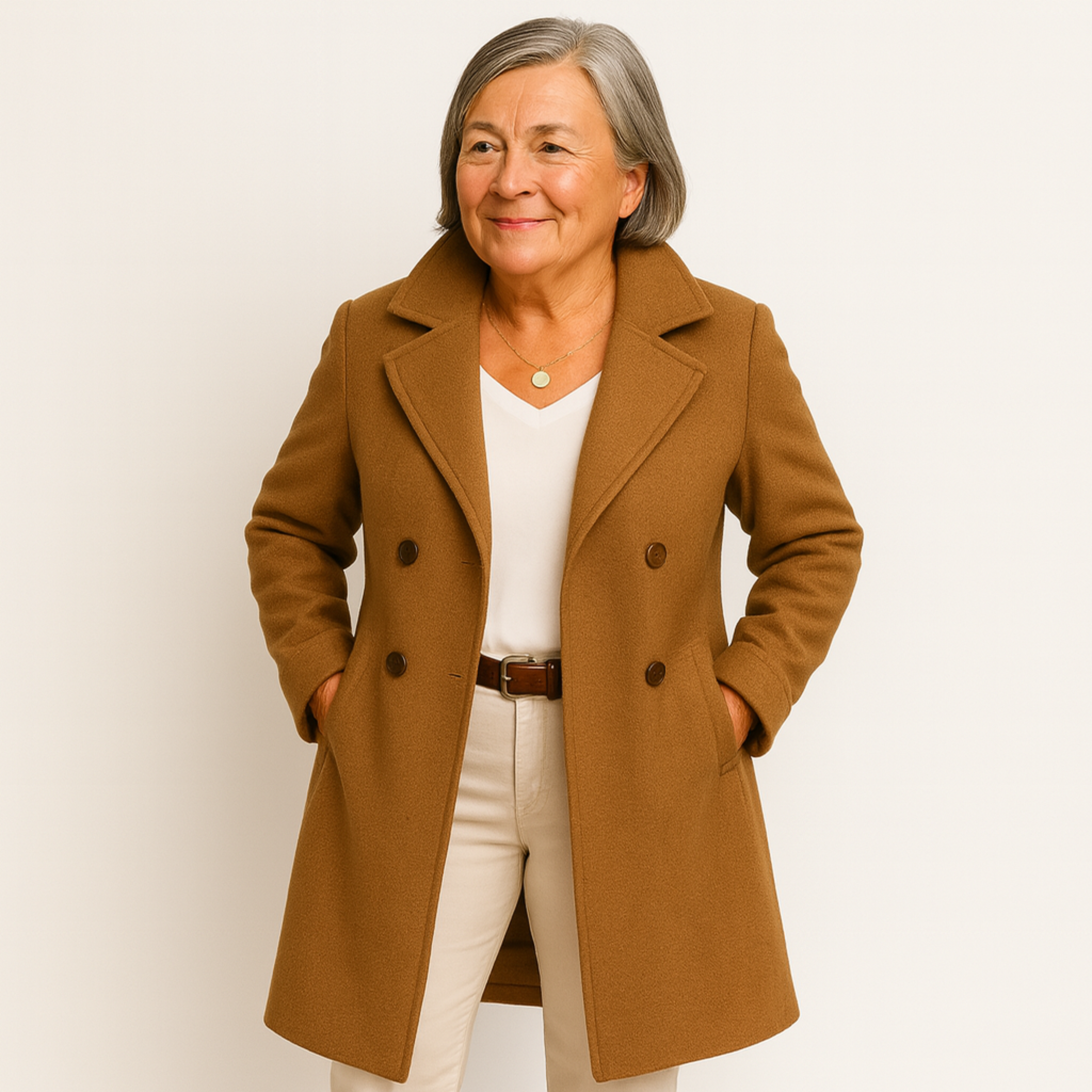 HÉLÈNE™ | Manteau Classique Élégant