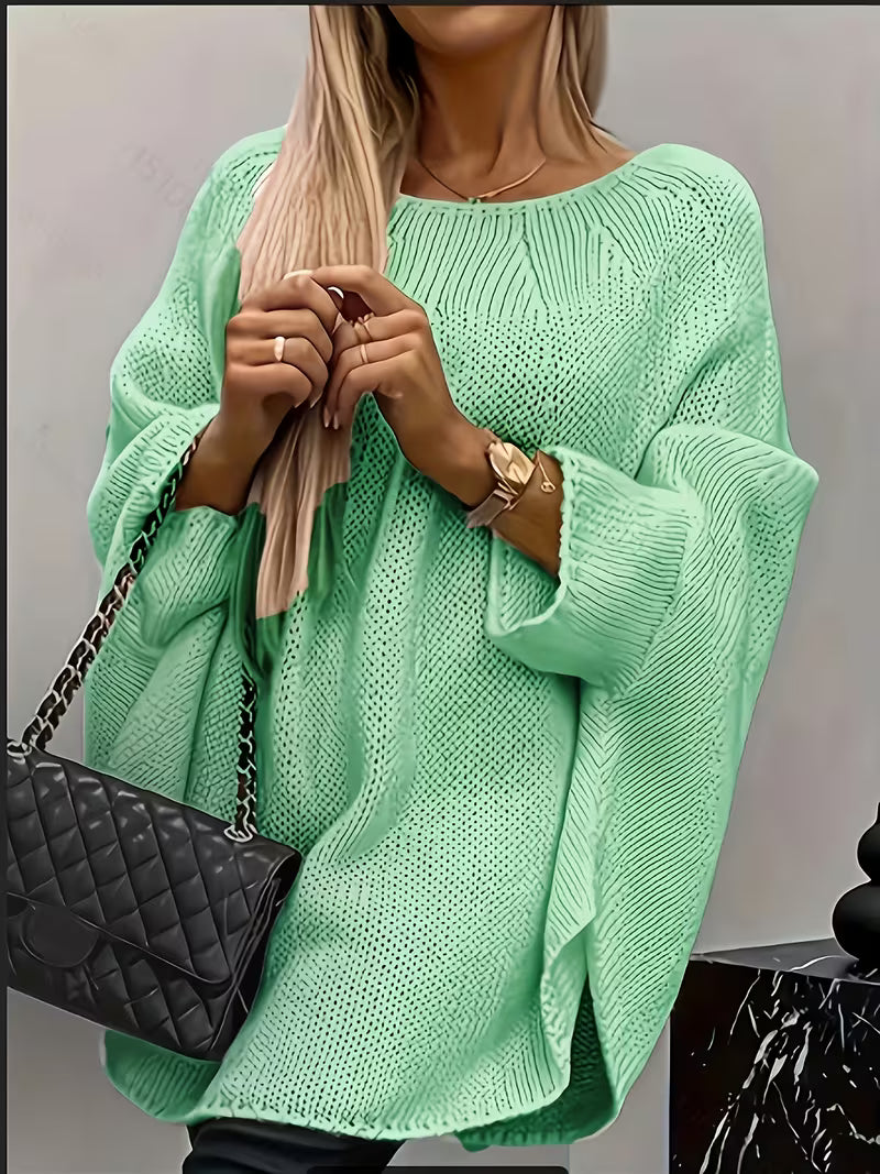 Betsi | Cardigan Long Tricoté Élégant à Manches Longues