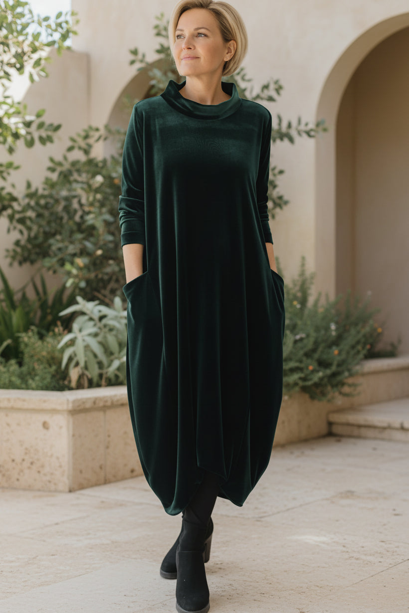 RORY - ELEGANT VELVET DRESS