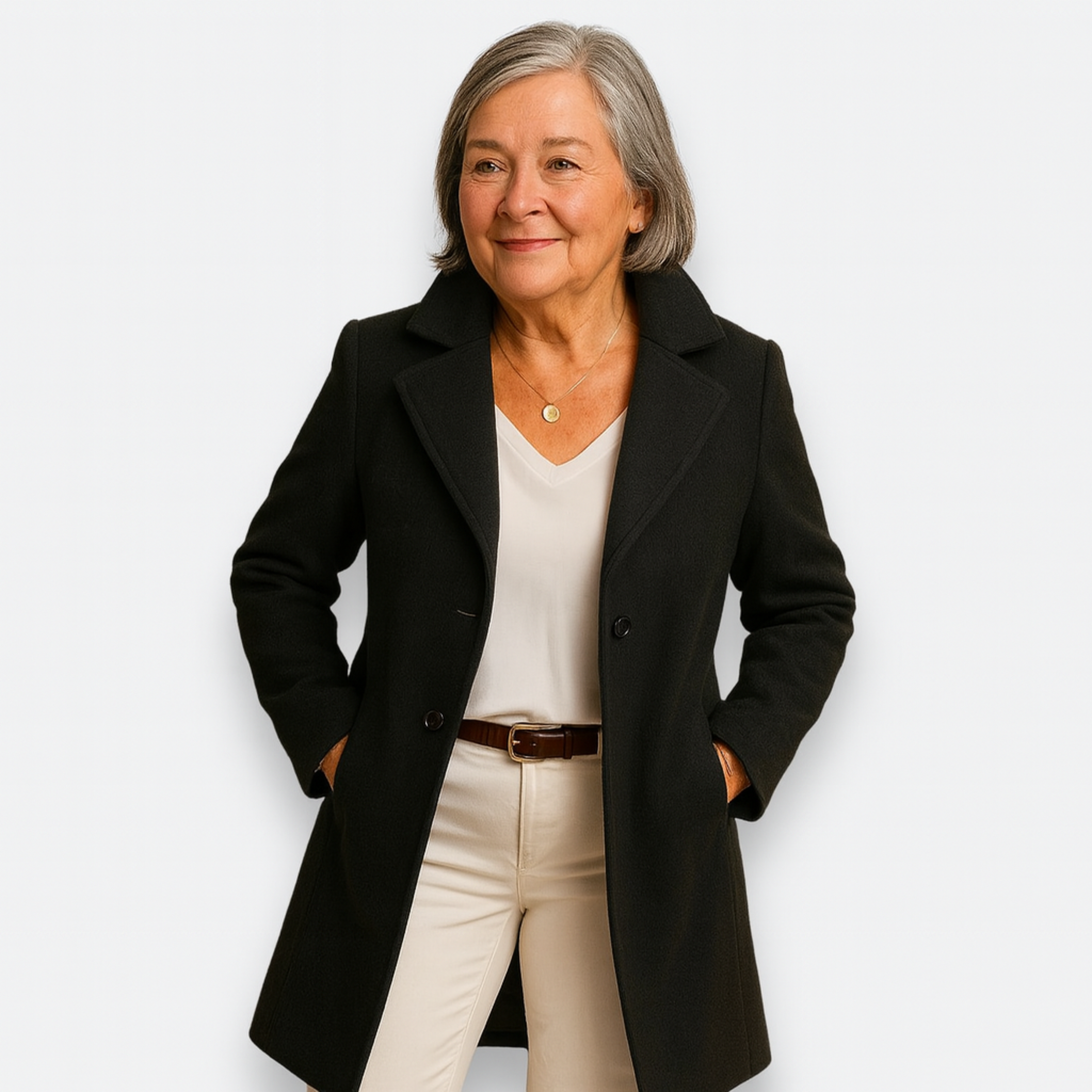 HÉLÈNE™ | Manteau Classique Élégant