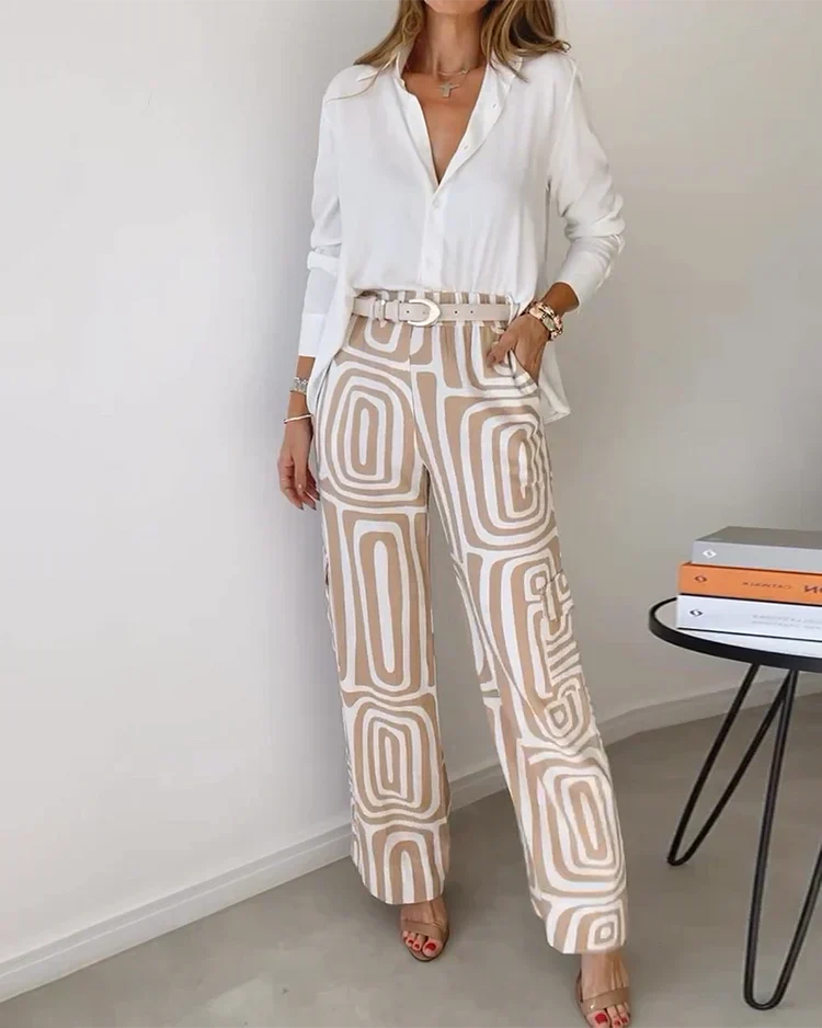 Lysa - Ensemble Confortable et Stylé (Ceinture GRATUITE)