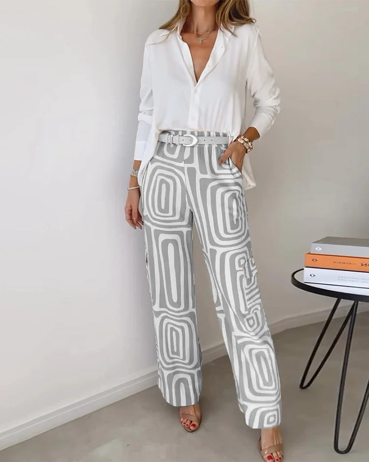 Lysa - Ensemble Confortable et Stylé (Ceinture OFFERTE)