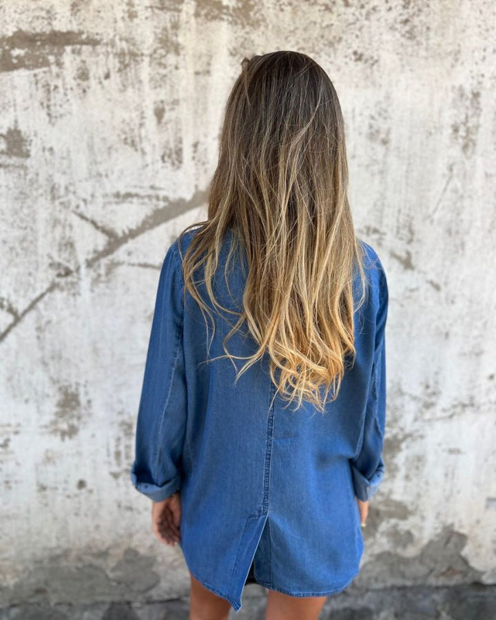 MIREIA | Blazer en denim décontracté