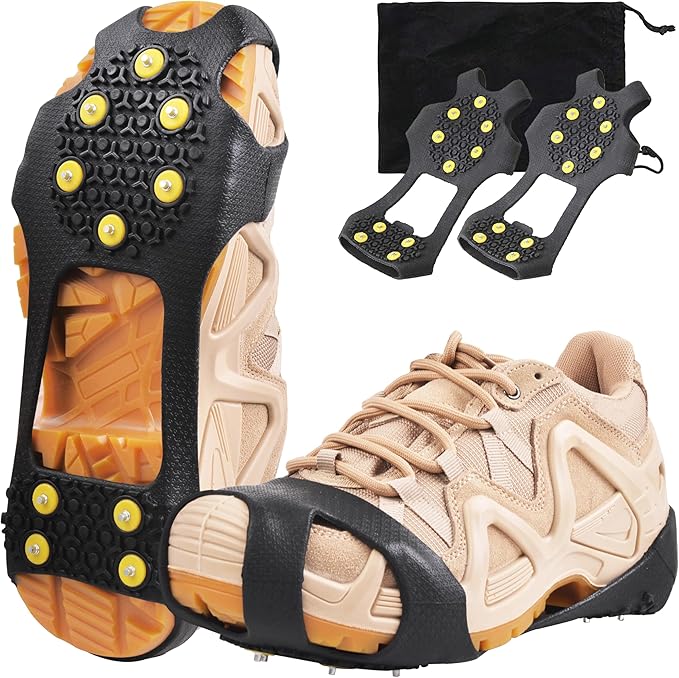 Crampons Antidérapants pour Chaussures et Bottes