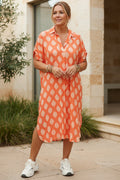 JULIANNE - PRINTED SHIRT DRESS