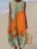 Robe Midi Océanique Tess™