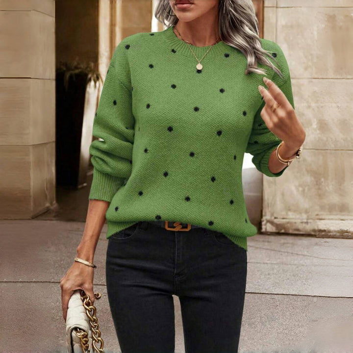 NANA | Pull Tricoté à Pois
