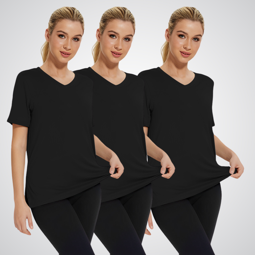 Sally™ - T-shirt Coupe Détendue (Pack de 3)