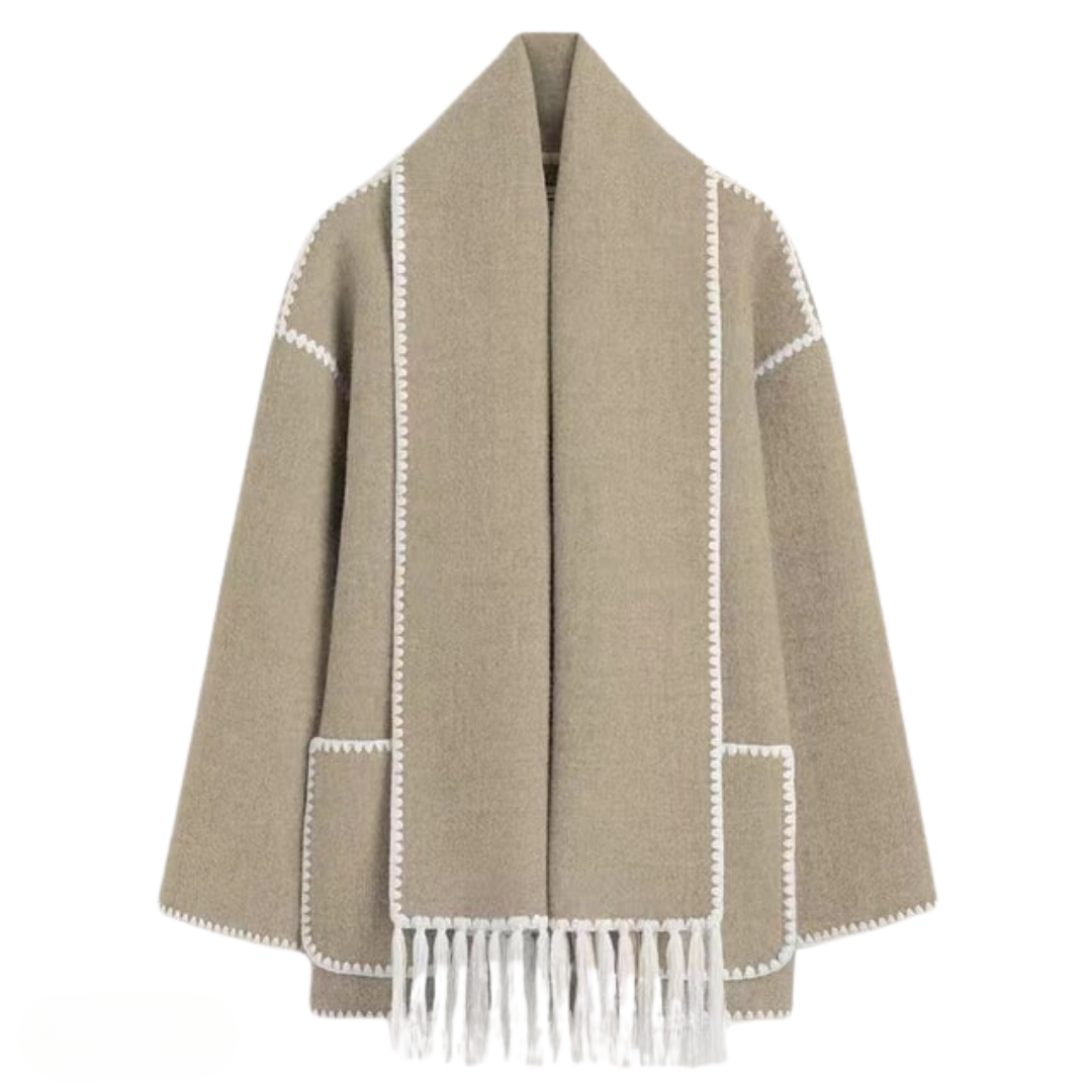 FREDERICA | Manteau de luxe avec boutons