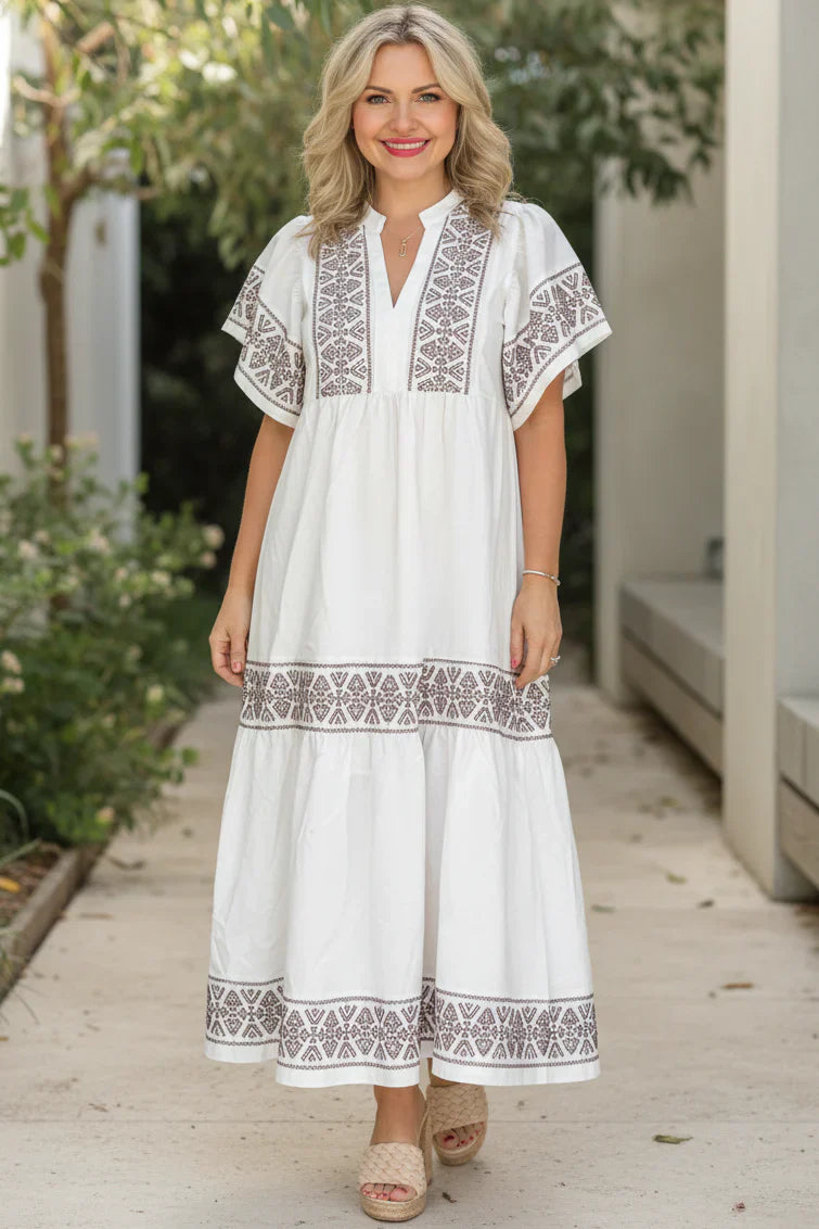NANCY - BOHO MAXI DRESS