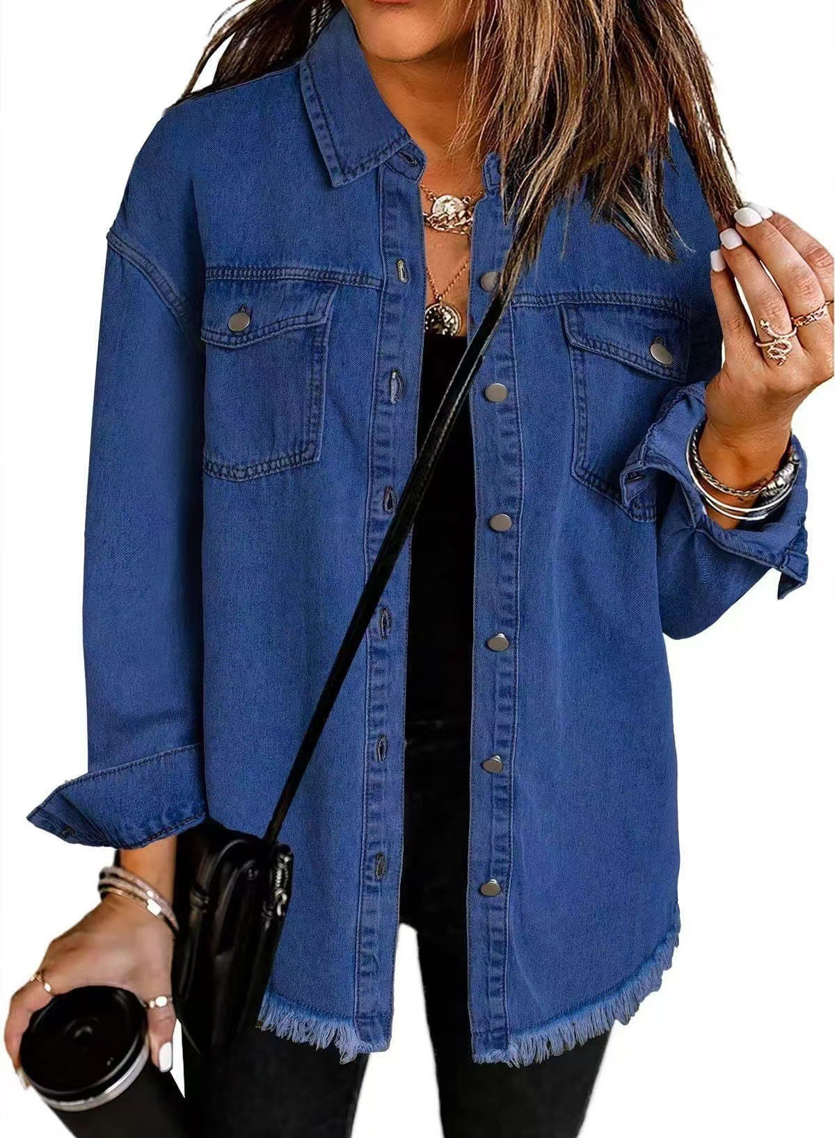 ROXANE™ | Veste en Denim Classique du Quotidien
