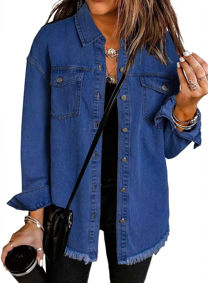 ROXANE™ | Veste en Denim Classique du Quotidien