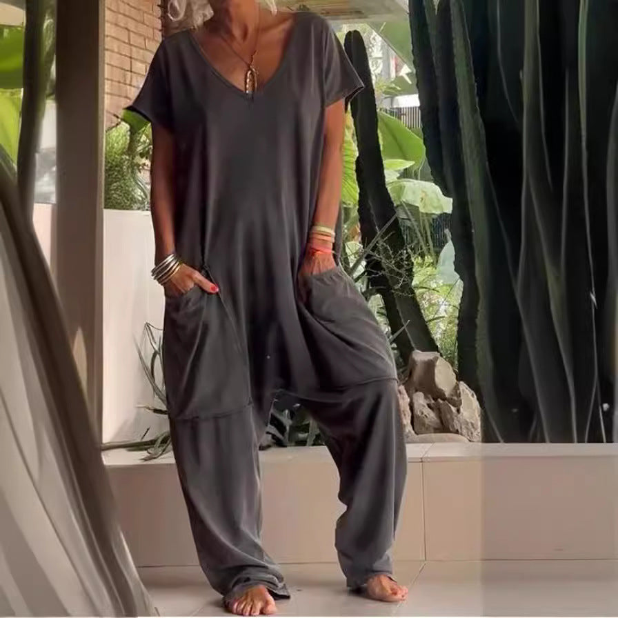 Combinaison Élégante à Enveloppe Avant Style Resort