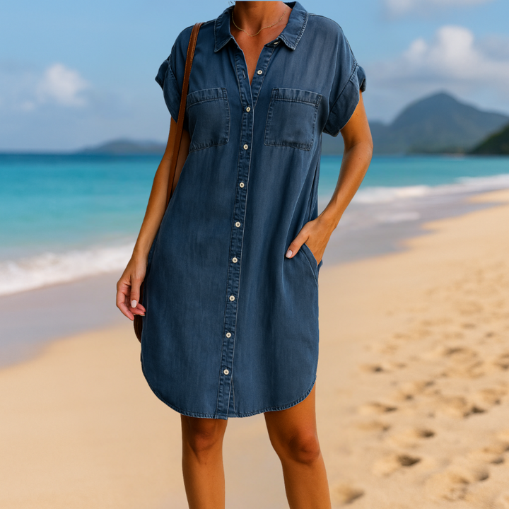 STEFANIE | Robe en jean